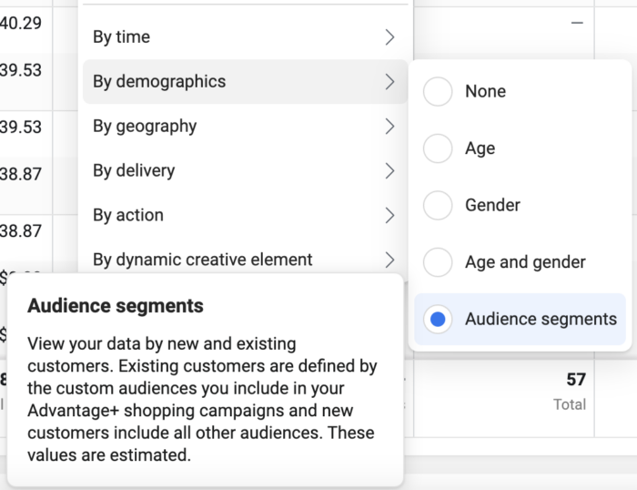 Breakdown by Audience Segment