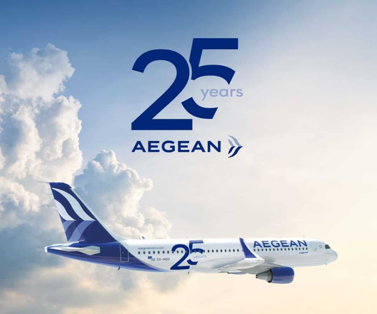 Aegean Airlines 25 years
