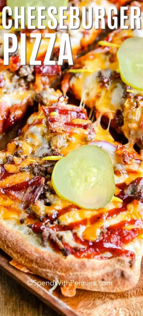 Cheeseburger Pizza A Family Favorite