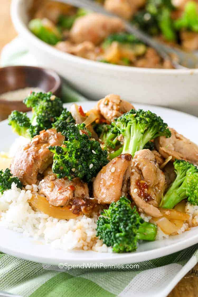 Chicken and Broccoli Stir Fry