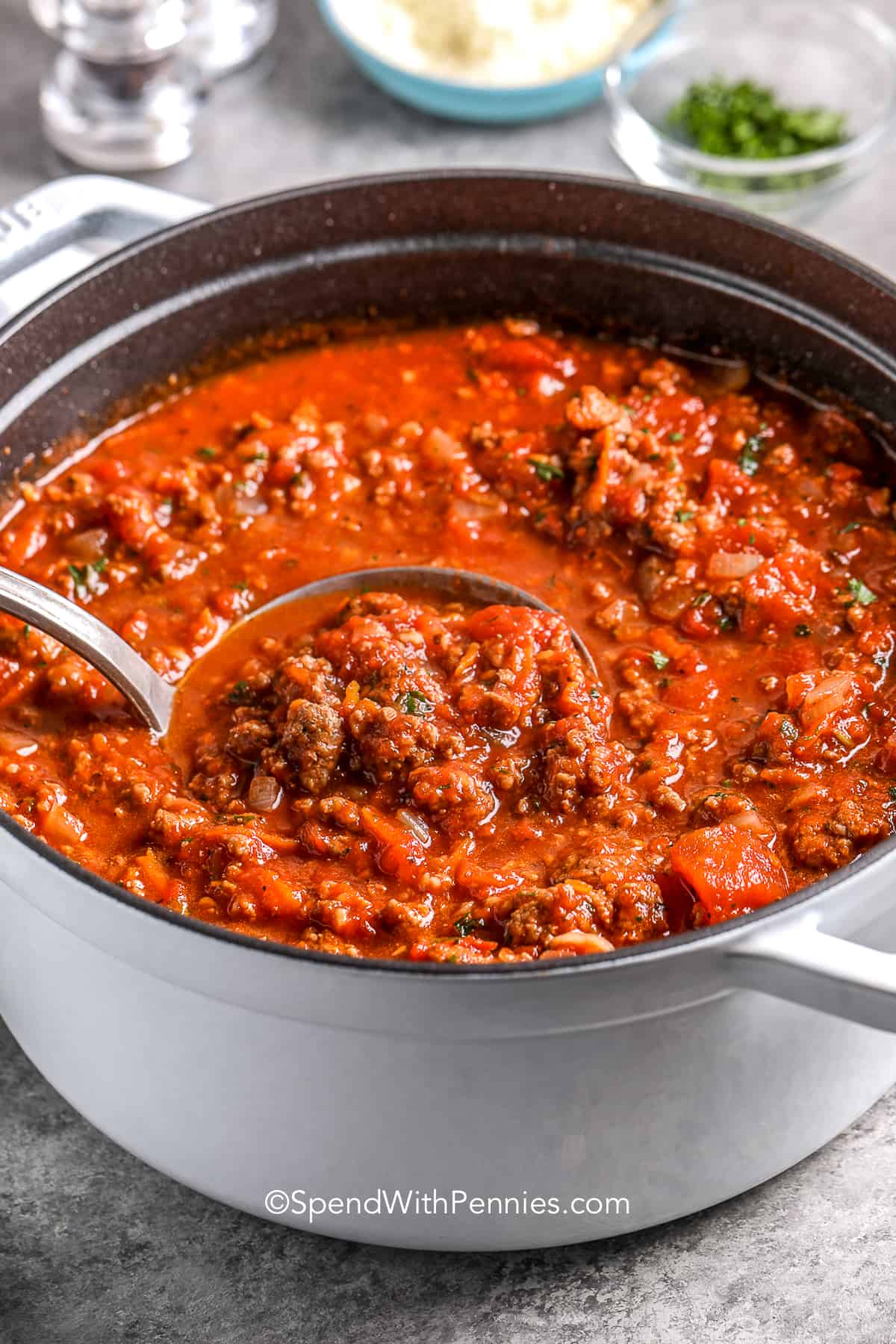 Homemade Spaghetti Sauce SpendWithPennies 20