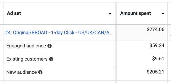 Audience Segments Going Broad