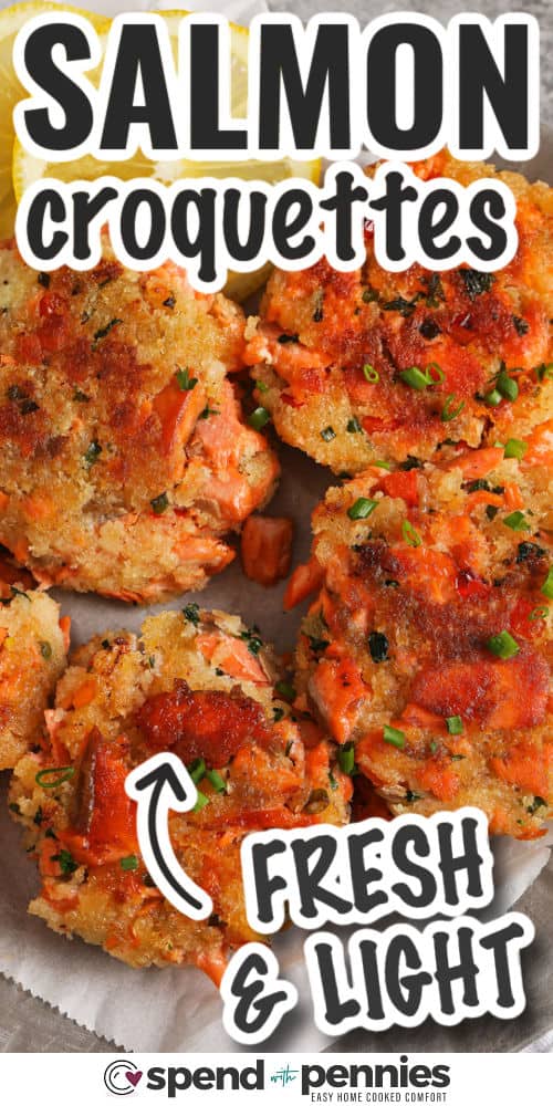 Salmon Croquettes Spend With Pennies