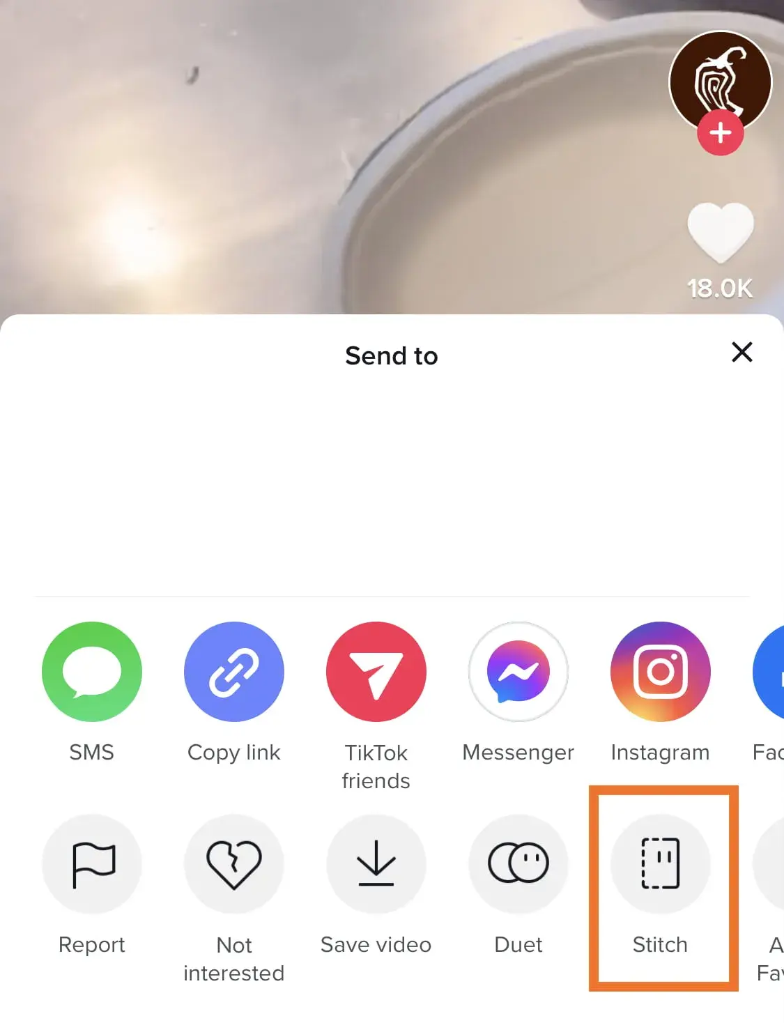 how to stitch top-performing or relevant videos on TikTok