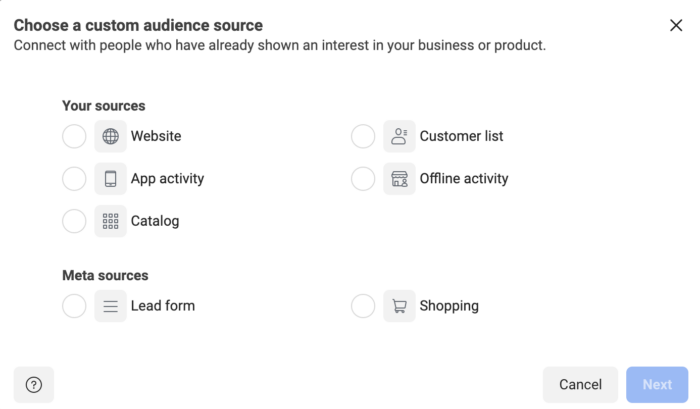 Audience Segments