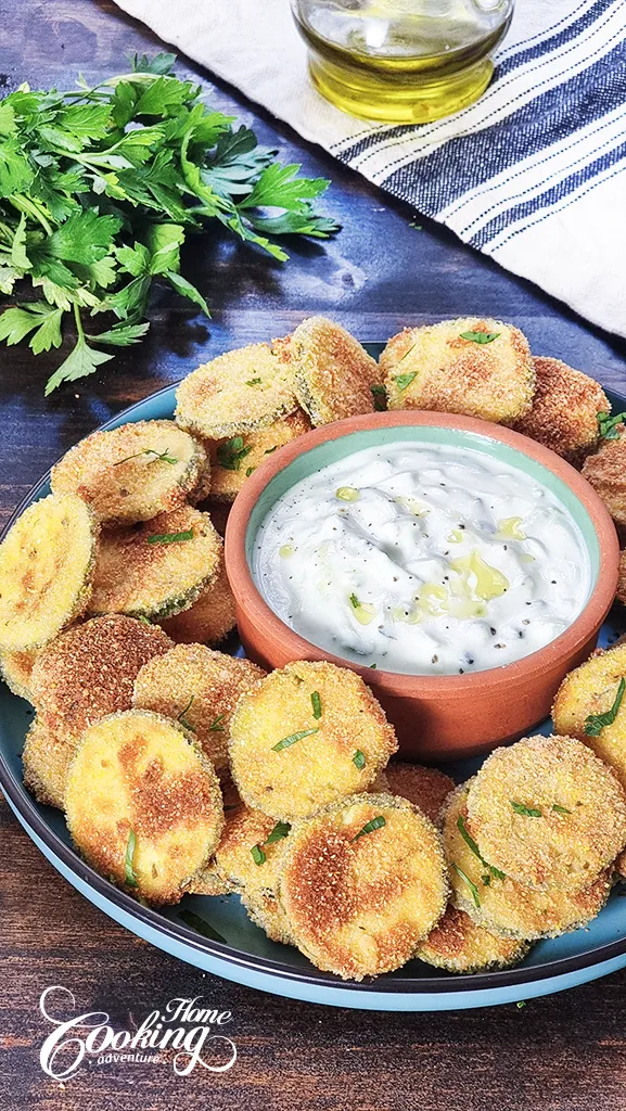 Crispy Baked Zucchini Chips