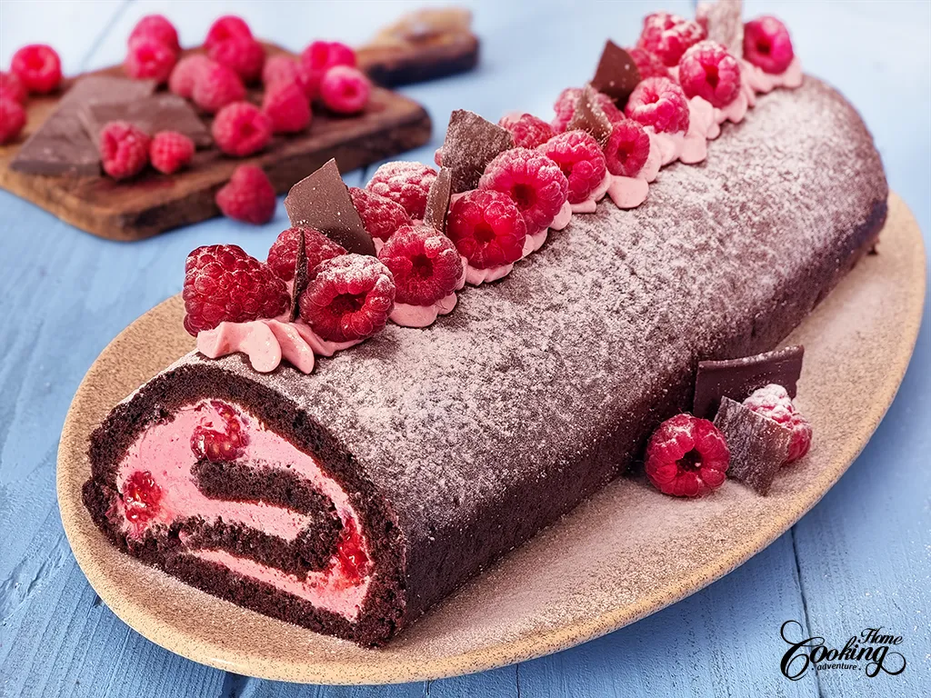 Chocolate Raspberry Cake Roll main1.webp