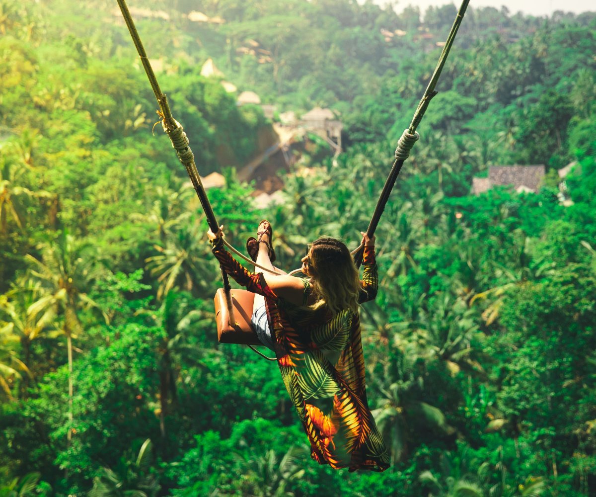 Swinging in Bali