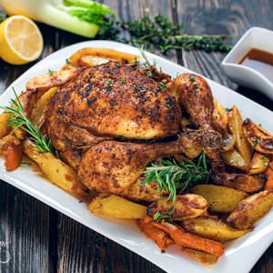 Whole Roasted Chicken