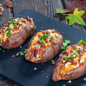 Stuffed Sweet Potatoes