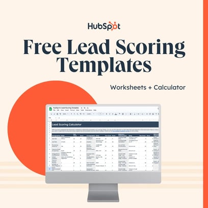 free lead scoring template