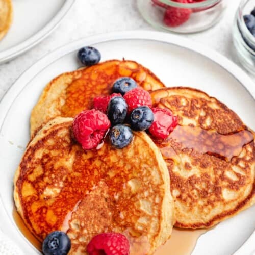 25 High Protein Cottage Cheese Recipes : Watch Learn Eat 9 Cottage Cheese Oatmeal Pancakes