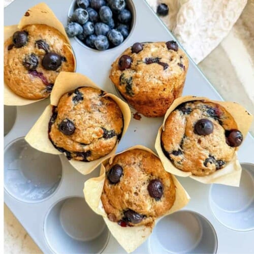 25 High Protein Cottage Cheese Recipes : Watch Learn Eat 28 Cottage Cheese Blueberry Muffins