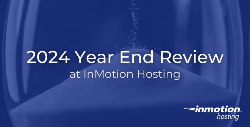 2024 Year End Review at InMotion Hosting Hero image