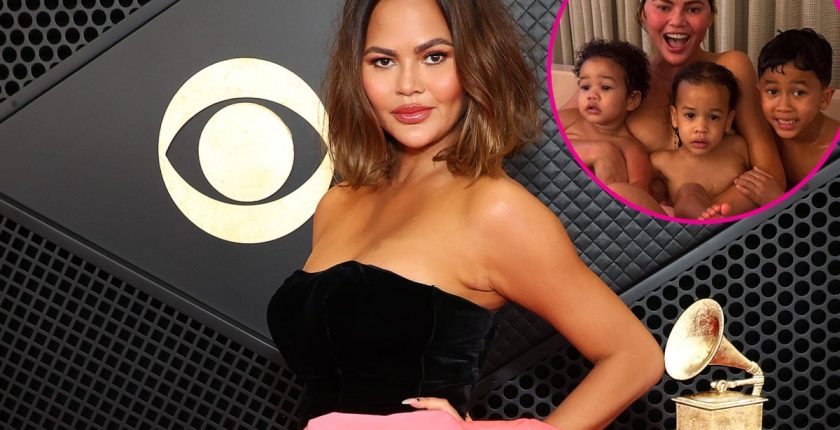 Chrissy Teigen Defends Taking 'Coconut Milk Bath' With Kids