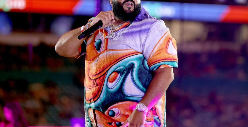 DJ Khaled performs onstage during LivexLive