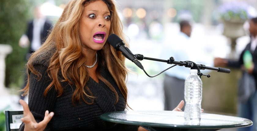 Media personality/author Wendy Williams speaks to the audience at The Bryant Park Reading Room on May 15, 2013 in New York City.