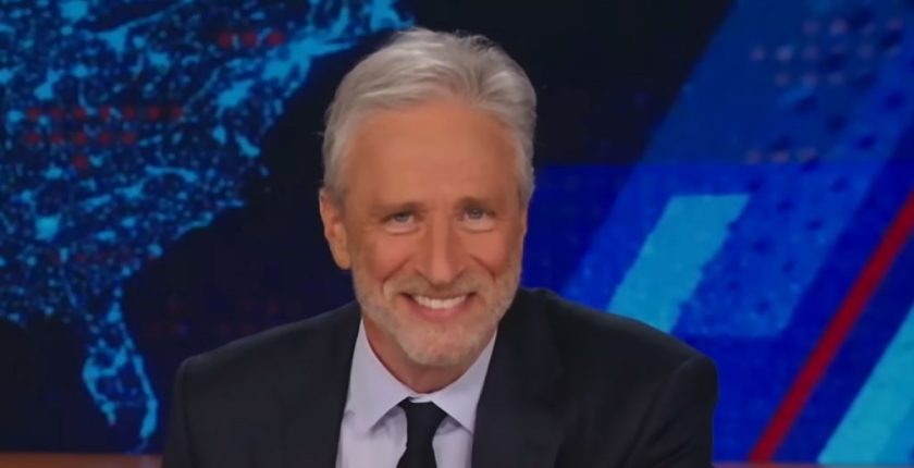 Jon Stewart Suffers Bloody Injury On Air in Daily Show Mishap