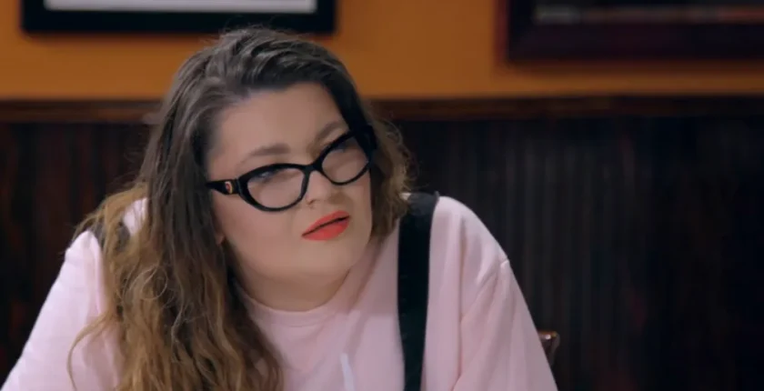 Amber Portwood on an episode of MTV