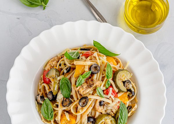 1-Pasta with Summer Vegetables