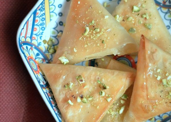 Sweet Cheese Samosas - The Big Sweet Tooth