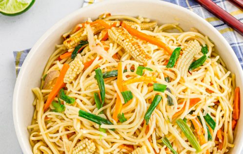 1-Vegetable Stir Fried Noodles