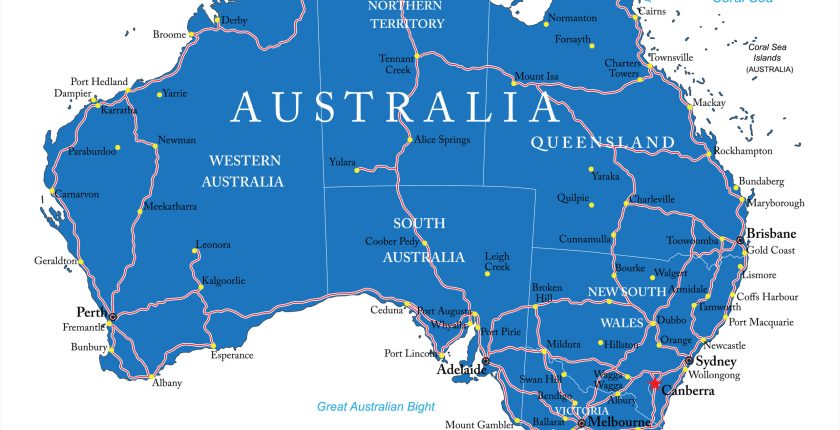 australia map AdobeStock 59555404 scaled