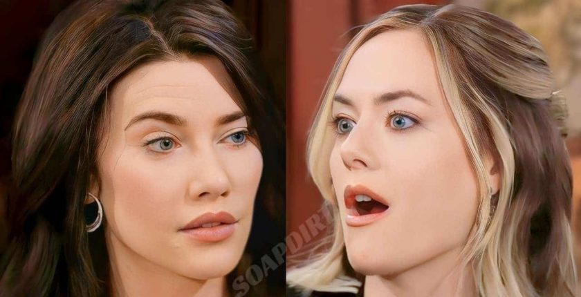 Bold and the Beautiful: Luna's Paternity Bomb Destroys Steffy - Hope's Throne Teeters Next Week