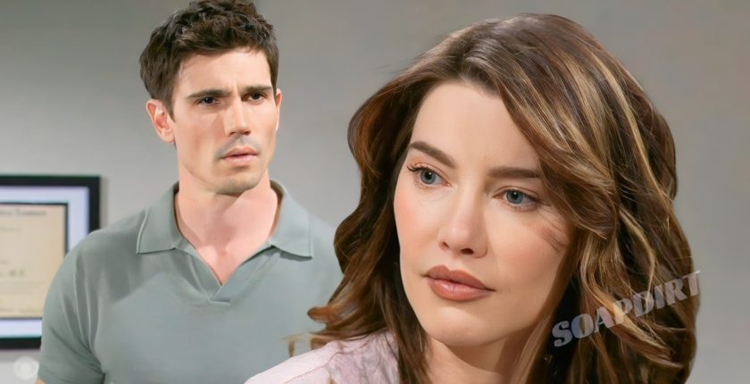 Bold and the Beautiful: Steffy Flees Finn & His Bizarre Daddy Plan for Lunatic Daughter