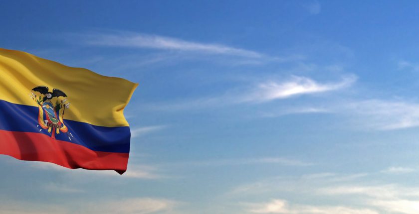 flag of ecuador waving in wind 247161648 AdobeStock scaled