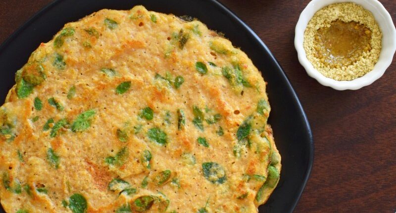 Masoor Dal Drumstick Leaves Adai