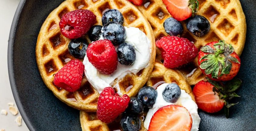 protein waffles 10